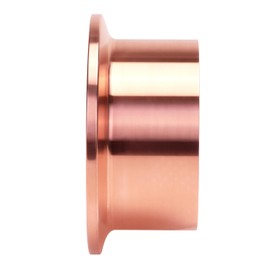 DERNORD Red Copper Weld Clamp Ferrule Fits Tri Clamp 2" Tube Outer Diameter