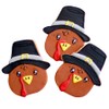 1 Dz. Pilgrim Turkey Cookies! Thanksgiving Day Themed Party Favors or Classroom Gift!
