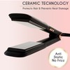 ELLA BELLA® Ceramic Flat Iron Hair Straightener • Professional Straightening