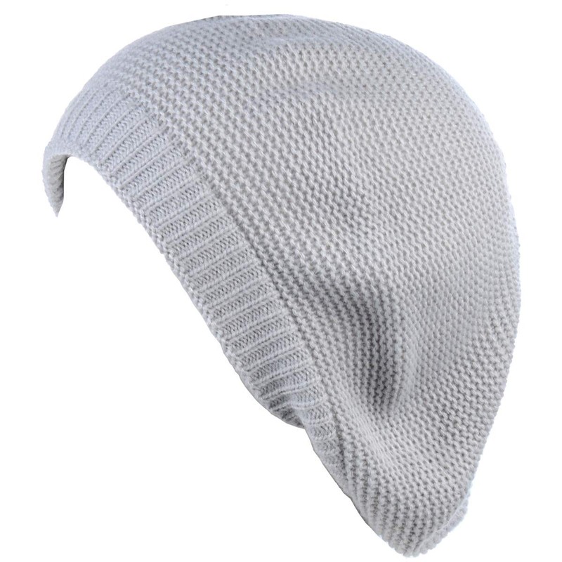 BYOS - Gorro de punto ligero y suave, estilo francés,