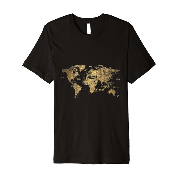 World Map Premium T-Shirt