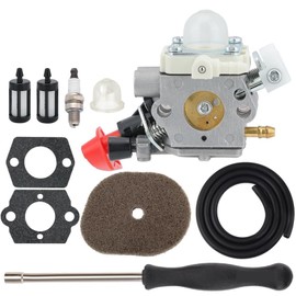 FS56RC Carburetor Kit Compatible for Stihl FS56RC FS70R KM56C HT56C – Replaces 4144 120 0608, C1M-S267A with Air Filter, Fuel Lines, Spark Plug & Adjustment Tool​