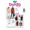 Burda Schnittmuster 7700 Jacke,Chaqueta Gr. 38-50