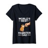 Womens Funny Hamster Design For Men Dad Father Dwarf Hamster