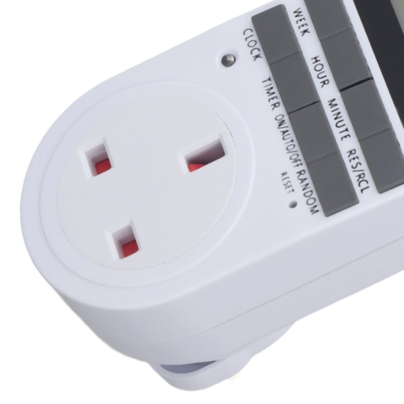 Timer Outlet Digital Intelligent Energy Saving Flame Retardant High Power