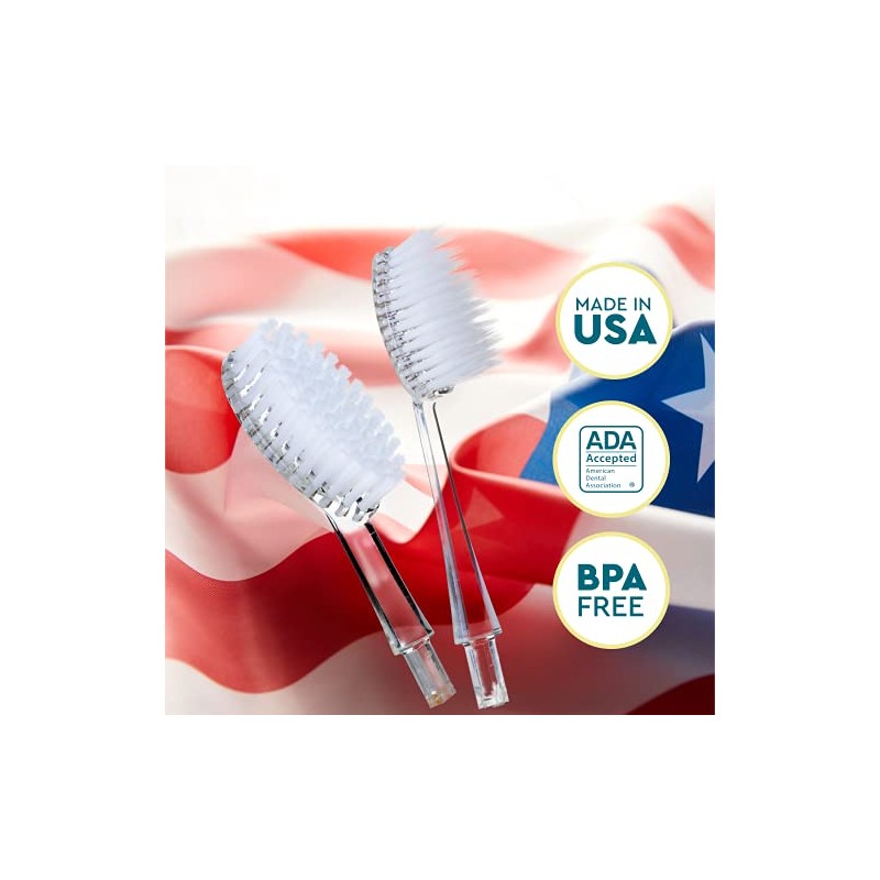 RADIUS Source Replacement Heads, Soft Bristles, 2 Count (Pack of