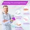 Prothesenetui Prothesenetui Prothesenbehälter Aufbewahrungsbox mit Filter zur Aufbewahrung und Reinigung