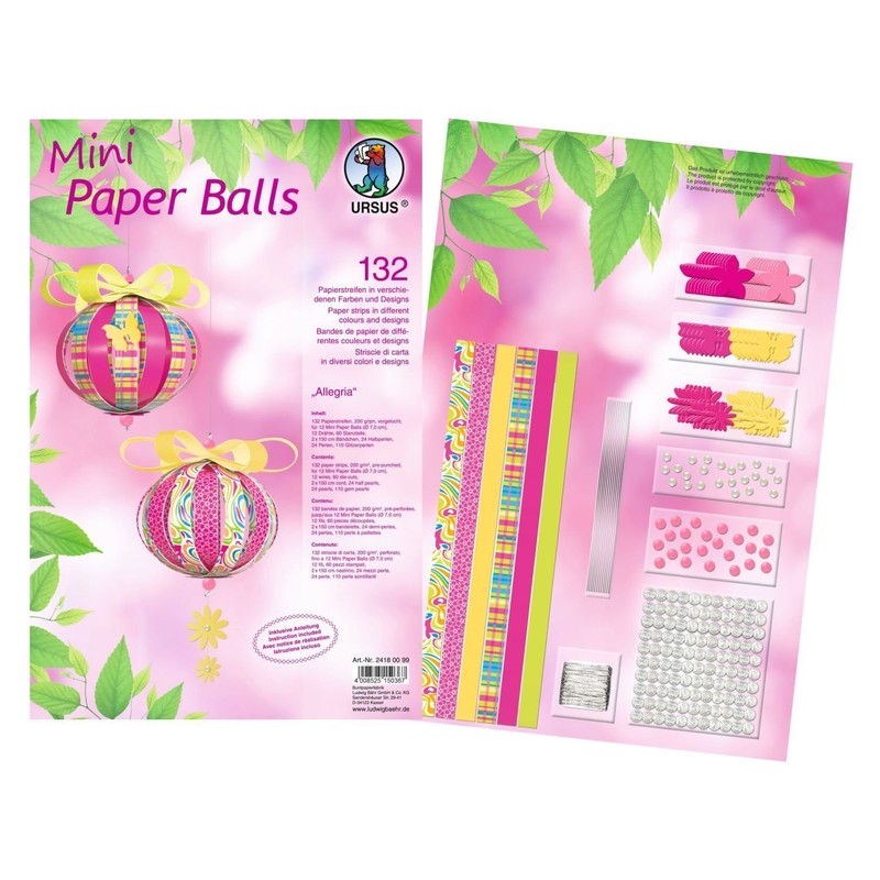 Ursus Design Strips for Mini Paper Balls