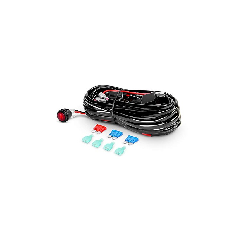 Nilight Juego de 2 Luces Antiniebla Redondas 27 W Impermeables