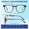 DEHOTRE Progressive Multifocus Reading Glasses Men No Line Bifocal Transition