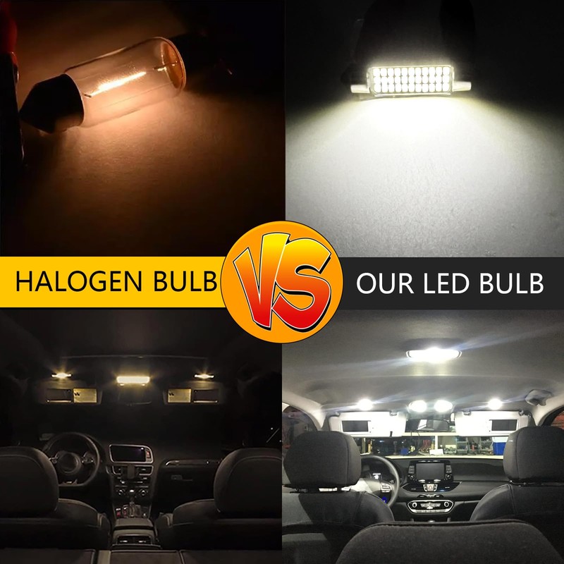 AUTOGOOD 13pcs RAM Interior LED Lights Kit LED Map Dome