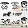 nc-smile Codomottemas Baby Face Baby Face Smile Sticker Kids Riding