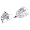 BOOYAH Buzz Buzzbait Bass Fishing Lure, Snow White Shad, 3/8