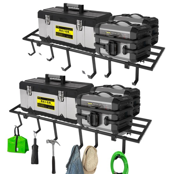 Colinktool Garage Wall Shelving, 1X4 ft Garage Storage Rack,Heavy Duty