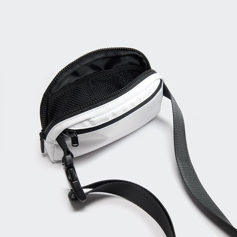 Pander Double Zipper Fanny Pack Nylon Everywhere Belt Bag, Fashion
