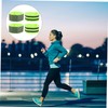BESPORTBLE Safety Reflective Strap 4pcs Night Running Wristband for Parents