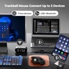 seenda Wireless Trackball Mouse, Ergonomic Mouse Bluetooth - Rollerball Mouse
