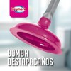 Reynera Bomba Destapacaños para Inodoros, Drenajes y Tuberías del Hogar