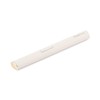 Francfranc Salon Compact Shaver White Face Shaver with Eyebrow Comb