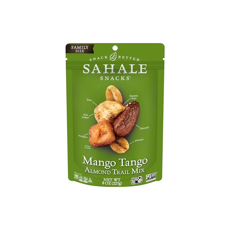 Sahale Snacks Mango Tango Almond Trail Mix, 8 Ounces