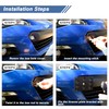 CNSPEED Front Bumper Tow Hook License Plate Mount Relocator Bracket