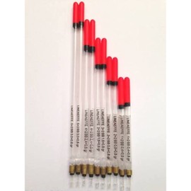 10 New Assorted Loaded Fishing Clear Waggler Floats 5 Different Sizes Carp Coarse Fishing Tackle