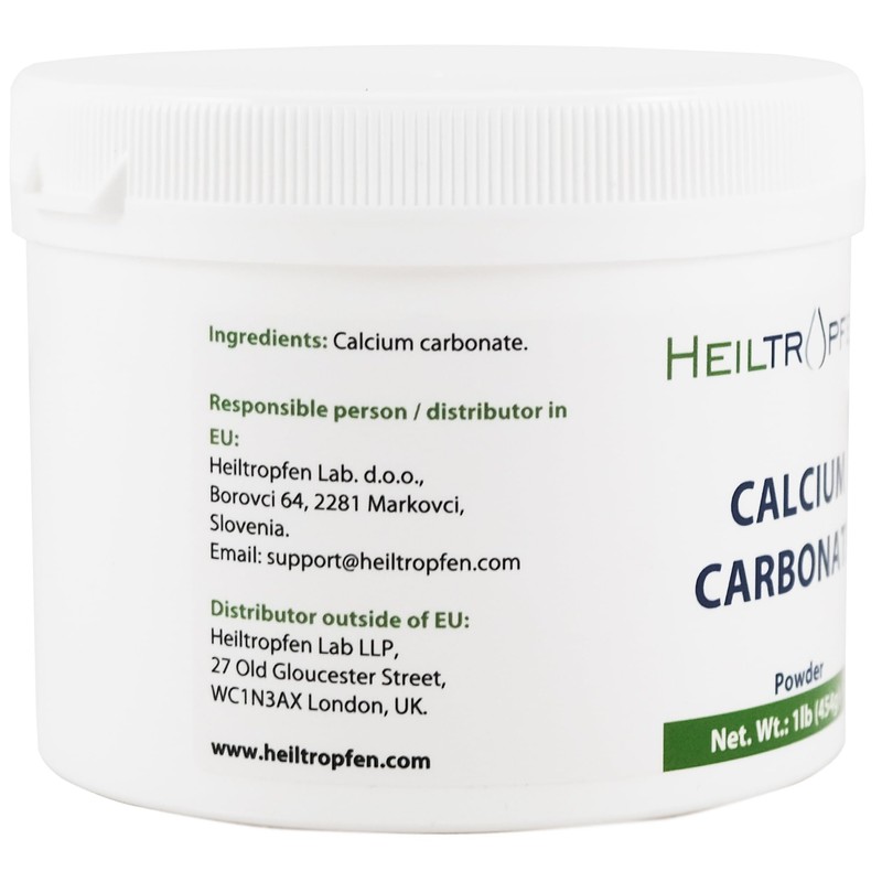 Heiltropfen Calcium Carbonate Powder | 1 Pound - 454 g