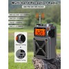 Digital Shortwave Radio with Bluetooth 5.4,AM/FM/SW with NOAA Weather Alert,