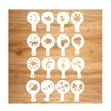 NUWAVE Coffee Art Stencils – Set of 16