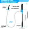 Portable Transfer Pump Battery Operated Electric Siphon Pump for Gas,