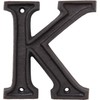 Posh Living Aluminum Alphabet K 63270