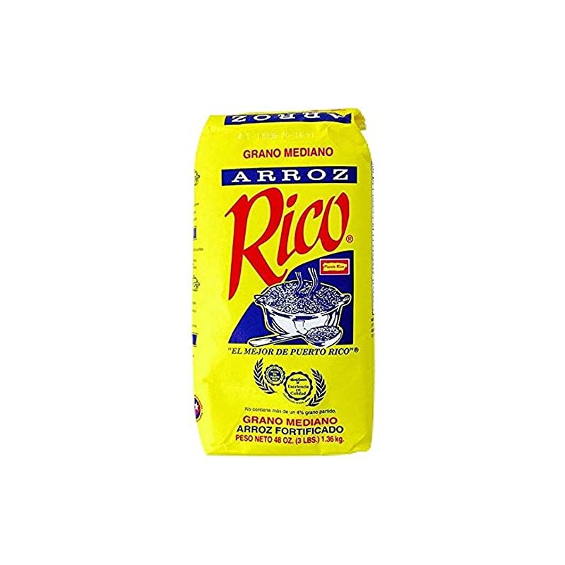 Arroz Rico, Puerto Rico's Best - #1 Medium Grain White