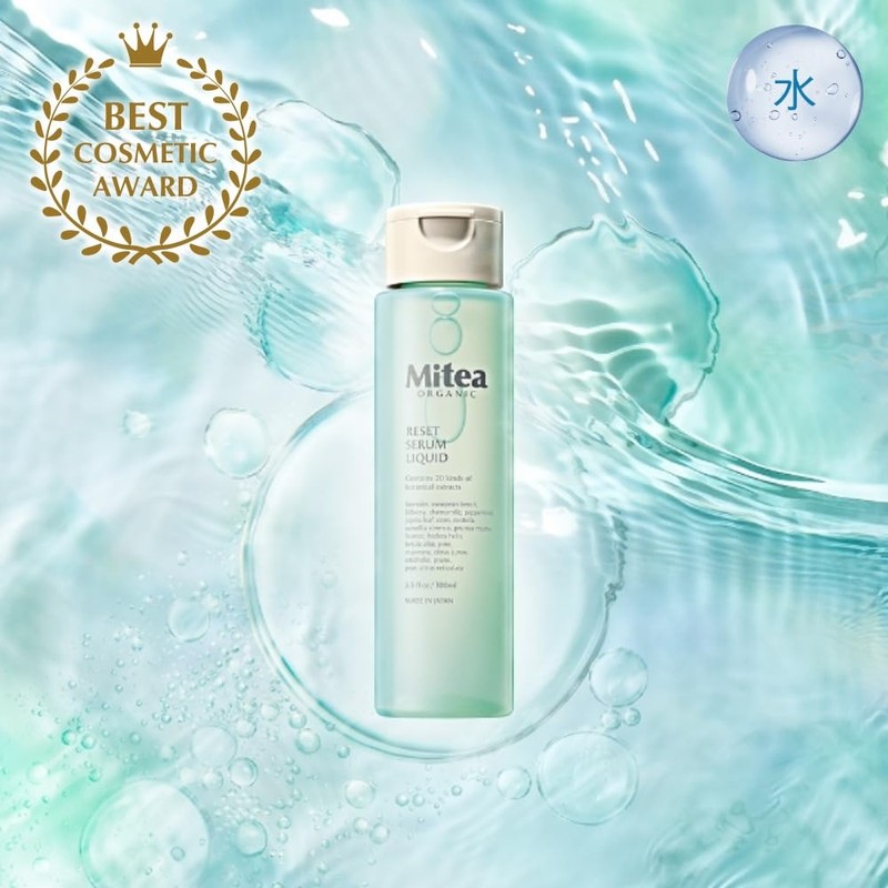 Mitea ORGANIC Reset Serum Liquid, 3.4 fl oz (100 ml)