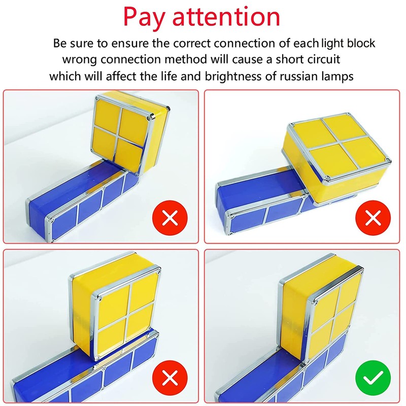 VEEKI Night Light for Kids, Stackable LED 7 Colors 3D