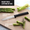 Rada Cutlery Cuchillo de pelar hoja de acero inoxidable, 6-3/4