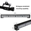 ASPL 2x16.8 inch Emergency Flashing LED Traffic Advisor Strobe Light