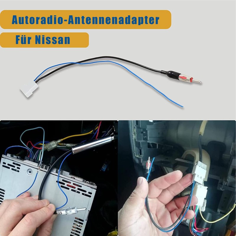 RED WOLF Antenna Adapter GT13 to DIN Plug for 2007-2020