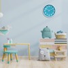 Crosstime Turquoise Wall Clock 30 cm, Children's Wall Clock Without