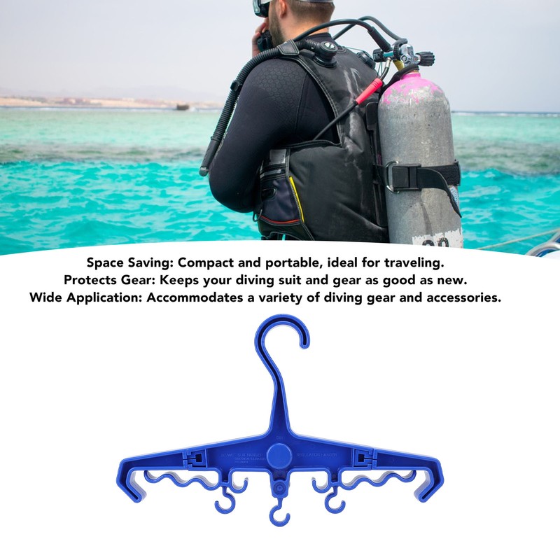 BCD BC Hanger Multi Purpose Ergonomic ABS Portable Durable Diving