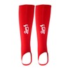 Shin Sleeves, Red, Medium