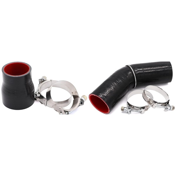 Taukealugs Straight Reducer Coupler Silicone Hose ID 2in to 2.5in