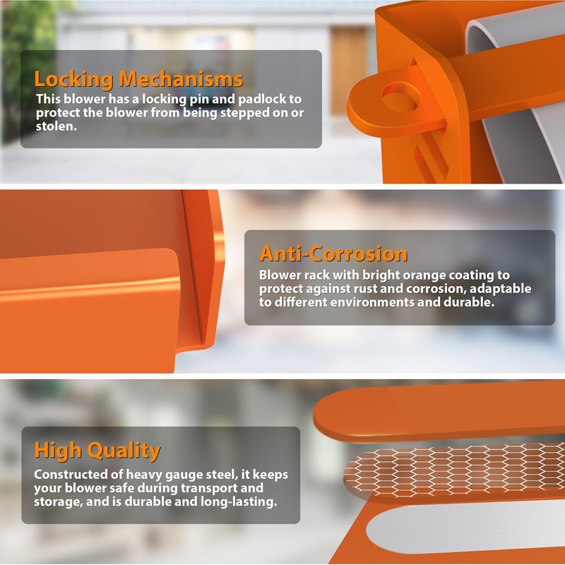 Yingsi-fty Blower Rack for Stihl BG-50,BG-56,BG-66,BG-86, Durable Blow Rack For