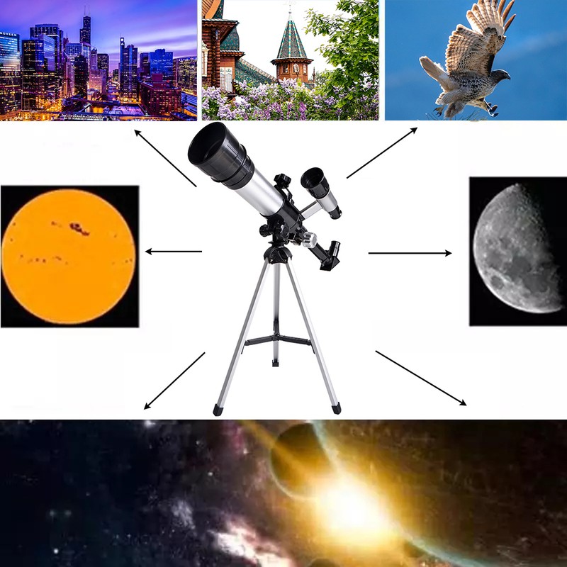 HD Astronomy Telescope for Kids Adults Beginners Portable Science Monocular