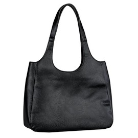 TOM TAILOR Denim Leana Women's Shopper Shoulder Bag Zip Medium Black, black, Modern