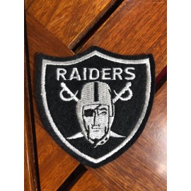 Unbranded *OAKLAND RAIDERS SEW ON PATCH 3 INCH*