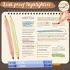 Ysimple Highlighters Pens, 12 pcs Double Ended Aesthetic Pastel Highlighter，Mild