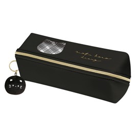 Kamiojapan 226178 Pen Case, Camio Japan Pen Case, Turn Open Pen Case, Mofukoro Kurocat