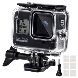 REDTRON Waterproof Housing Case for GoPro Hero 8, 60M Diving Protective Housing Shell for Gopro Hero 8 Black Action Camera, Underwater Waterproof Protective Case