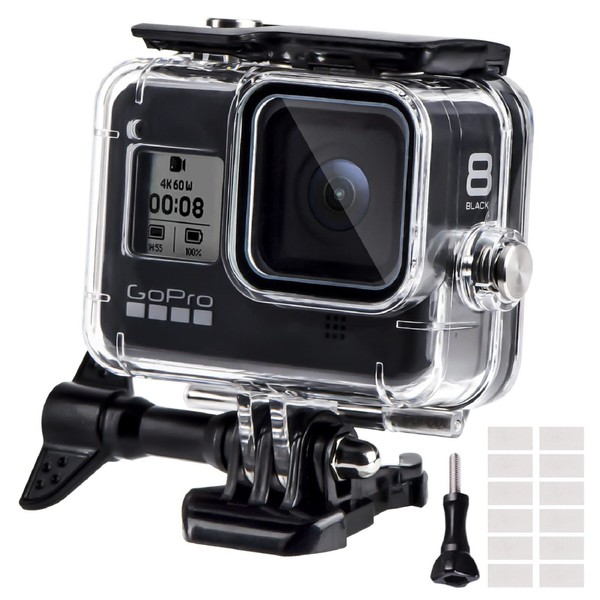 REDTRON Waterproof Housing Case for GoPro Hero 8, 60M Diving