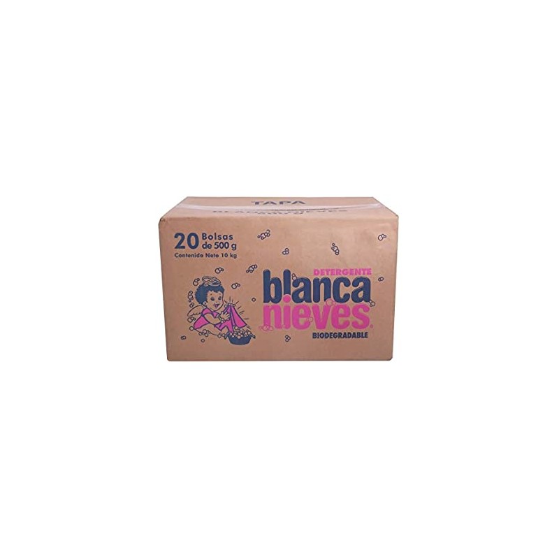 Pack de 20 Detergente Blanca Nieves de 500 Gr